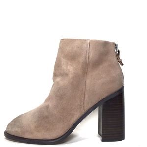 Kelsi Dagger Suede Huron Ankle Booties
